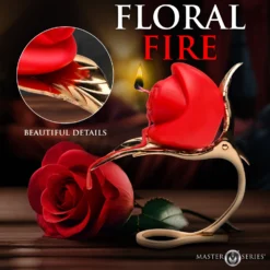 Master Series Burning Passion Rose Candle With Holder 10 Master Series Burning Passion Rose Candle With Holder -Boyz Shop AH228 07