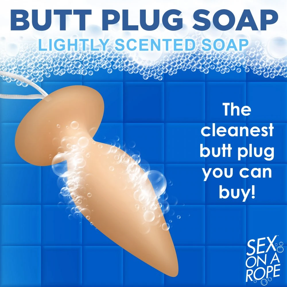 Sex On A Rope Butt Plug Soap 2 Sex On A Rope Butt Plug Soap - Image 2