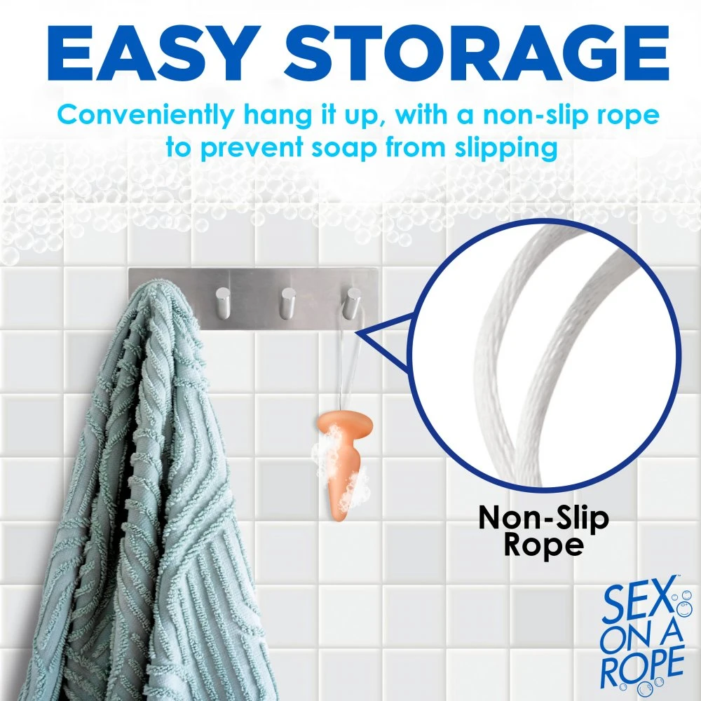 Sex On A Rope Butt Plug Soap 6 Sex On A Rope Butt Plug Soap - Image 6