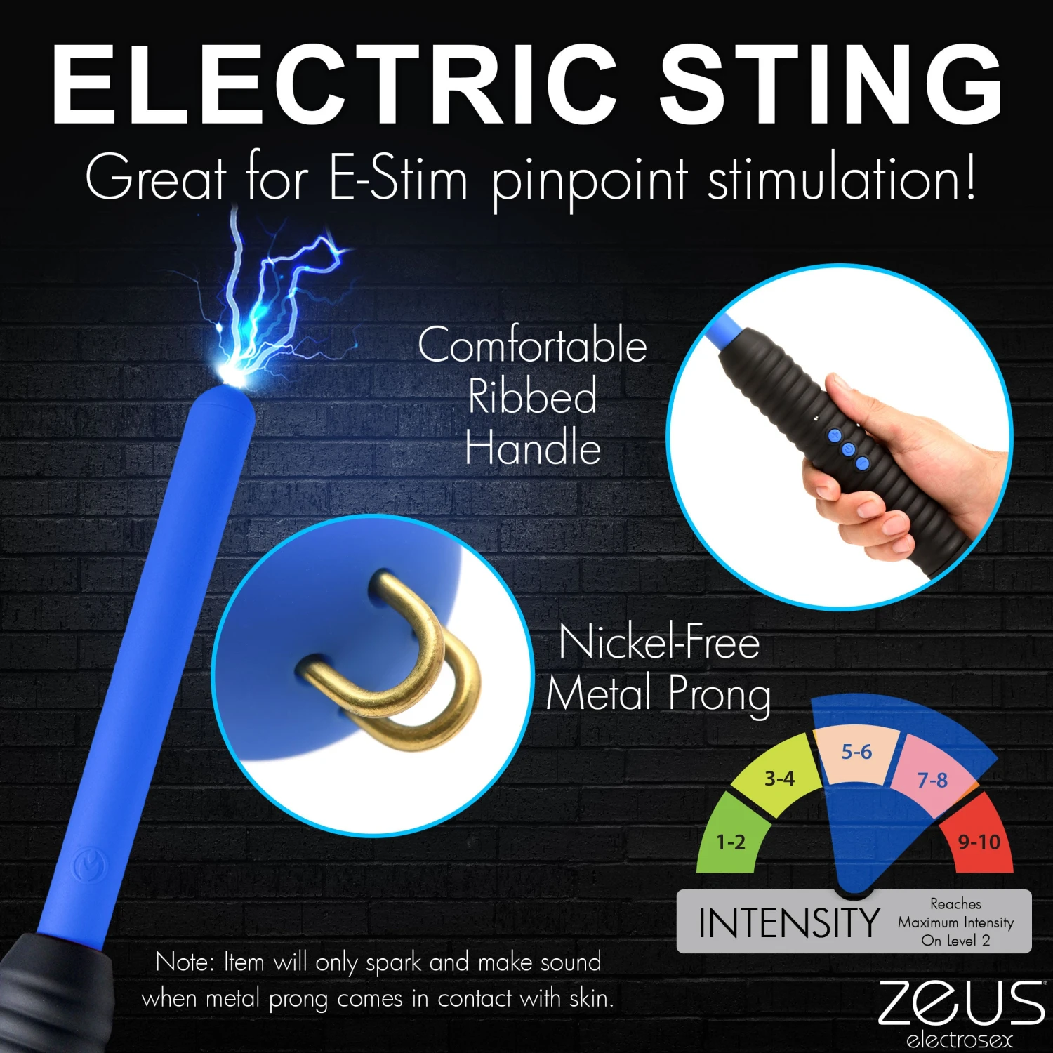 Master Series Shock Rod Zapping Wand 3 Master Series Shock Rod Zapping Wand - Image 3