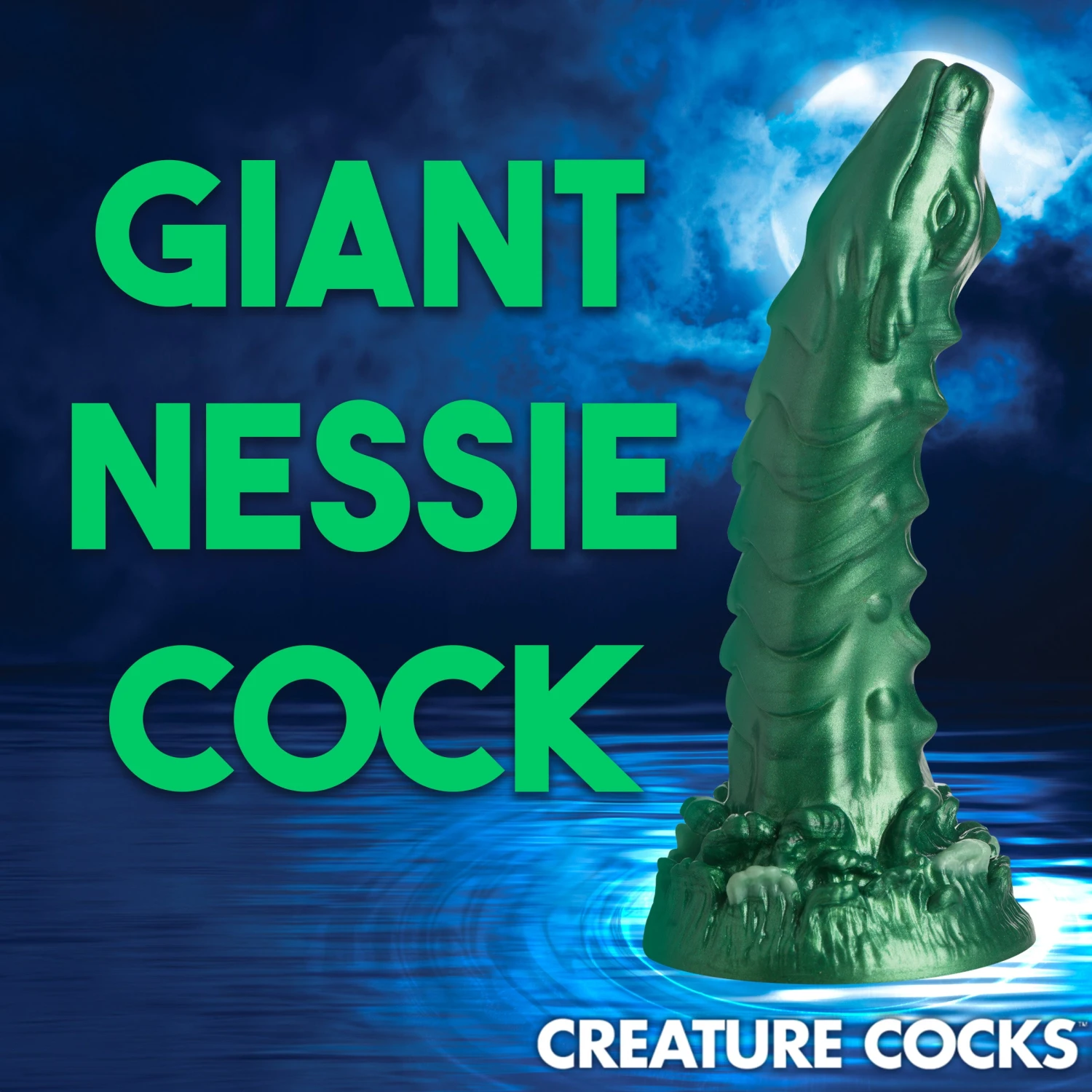 Cockness Monster Lake Creature Silicone Dildo 4 Cockness Monster Lake Creature Silicone Dildo - Image 4