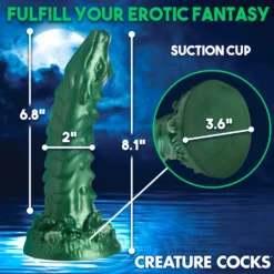 Cockness Monster Lake Creature Silicone Dildo 14 Cockness Monster Lake Creature Silicone Dildo -Boyz Shop AH265 03