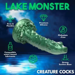 Cockness Monster Lake Creature Silicone Dildo 15 Cockness Monster Lake Creature Silicone Dildo -Boyz Shop AH265 04