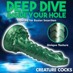 Cockness Monster Lake Creature Silicone Dildo 16 Cockness Monster Lake Creature Silicone Dildo -Boyz Shop AH265 05