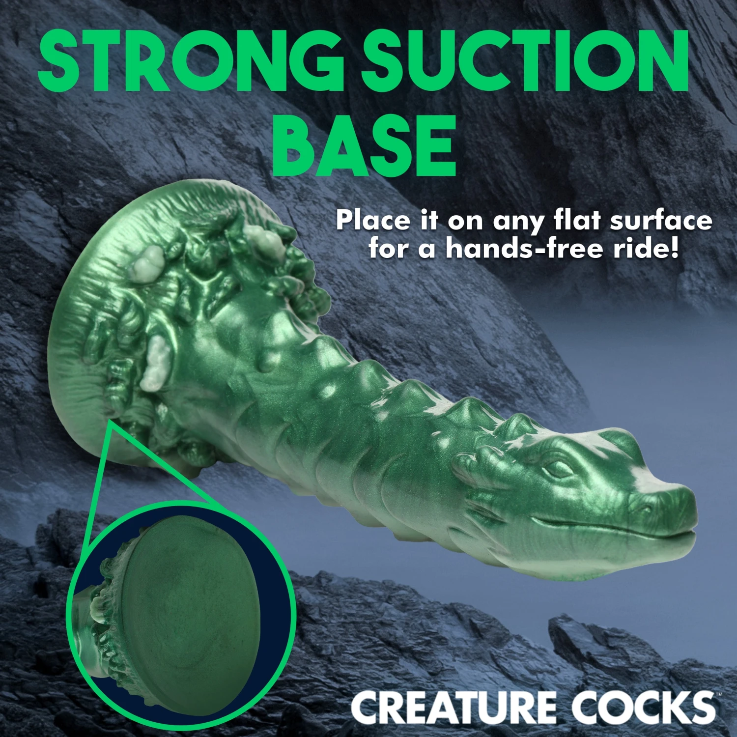 Cockness Monster Lake Creature Silicone Dildo 8 Cockness Monster Lake Creature Silicone Dildo - Image 8