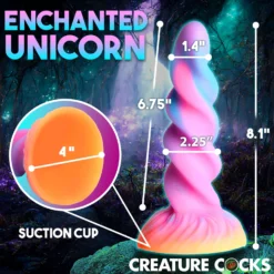 Moon Rider Glow-in-the-dark Unicorn Dildo -Boyz Shop AH276 03