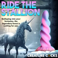 Moon Rider Glow-in-the-dark Unicorn Dildo -Boyz Shop AH276 06
