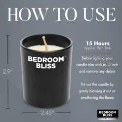 Master Series Lover's Vanilla Massage Candle -Boyz Shop AH279 03