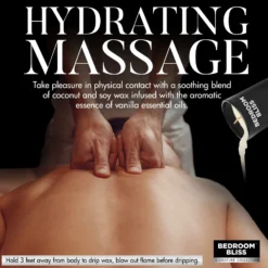 Master Series Lover's Vanilla Massage Candle -Boyz Shop AH279 05M