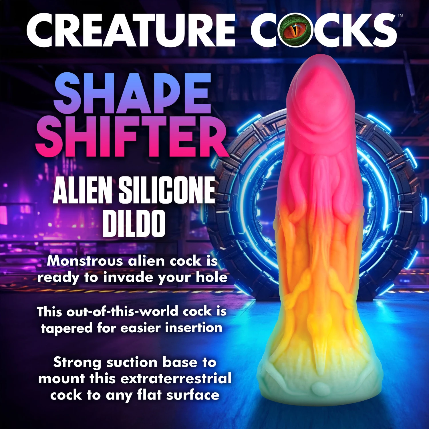 Shape Shifter Alien Silicone Dildo 2 Shape Shifter Alien Silicone Dildo - Image 2