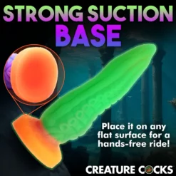 Tenta-Cock Glow-in-the-Dark Silicone Dildo -Boyz Shop AH289 06