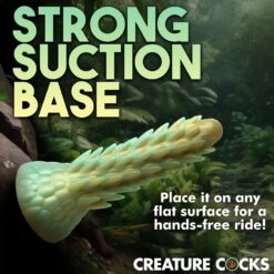 Stegosaurus Spiky Reptile Silicone Dildo 13 Stegosaurus Spiky Reptile Silicone Dildo -Boyz Shop AH294 06