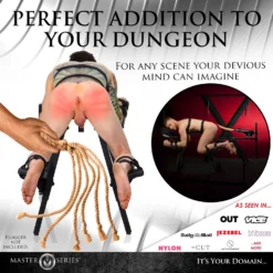 Master Series Obedience Chair With Sex Machine -Boyz Shop AH298 06M