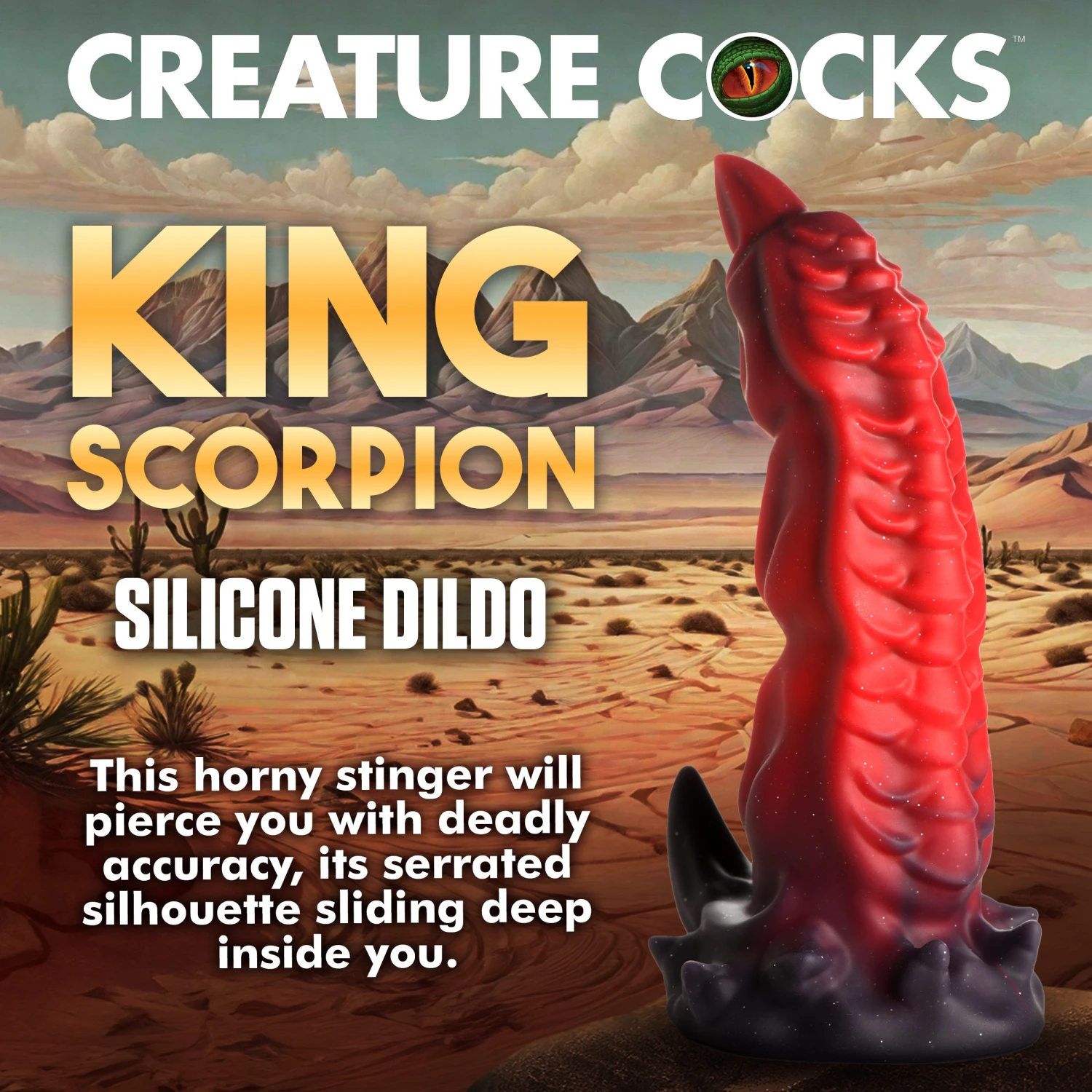 King Scorpion Silicone Dildo 2 King Scorpion Silicone Dildo - Image 2