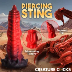 King Scorpion Silicone Dildo 12 King Scorpion Silicone Dildo -Boyz Shop AH303 05