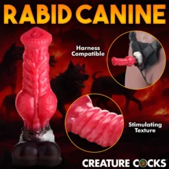 Cujo Canine Silicone Dildo 14 Cujo Canine Silicone Dildo -Boyz Shop AH305 Large 05