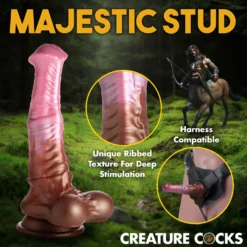 Centaur Cock Silicone Dildo -Boyz Shop AH306 05