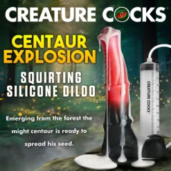 Centaur Explosion Squirting Silicone Dildo 10 Centaur Explosion Squirting Silicone Dildo -Boyz Shop AH308 01