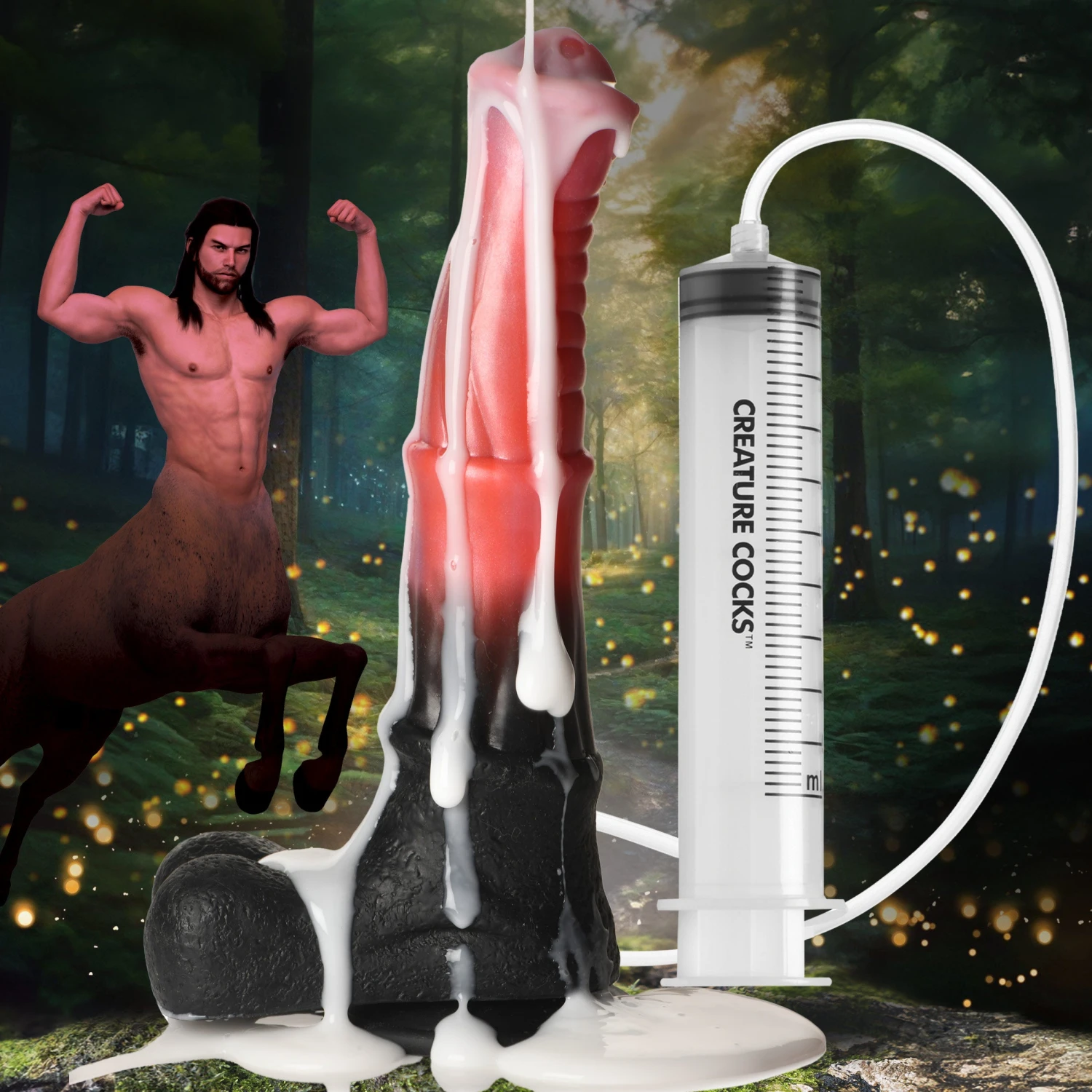 Centaur Explosion Squirting Silicone Dildo 1 Centaur Explosion Squirting Silicone Dildo