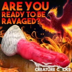 Resurrector Phoenix Squirting Silicone Dildo -Boyz Shop AH309 02