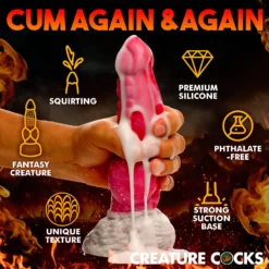 Resurrector Phoenix Squirting Silicone Dildo -Boyz Shop AH309 04