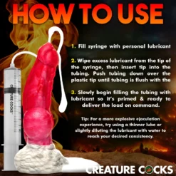 Resurrector Phoenix Squirting Silicone Dildo -Boyz Shop AH309 07