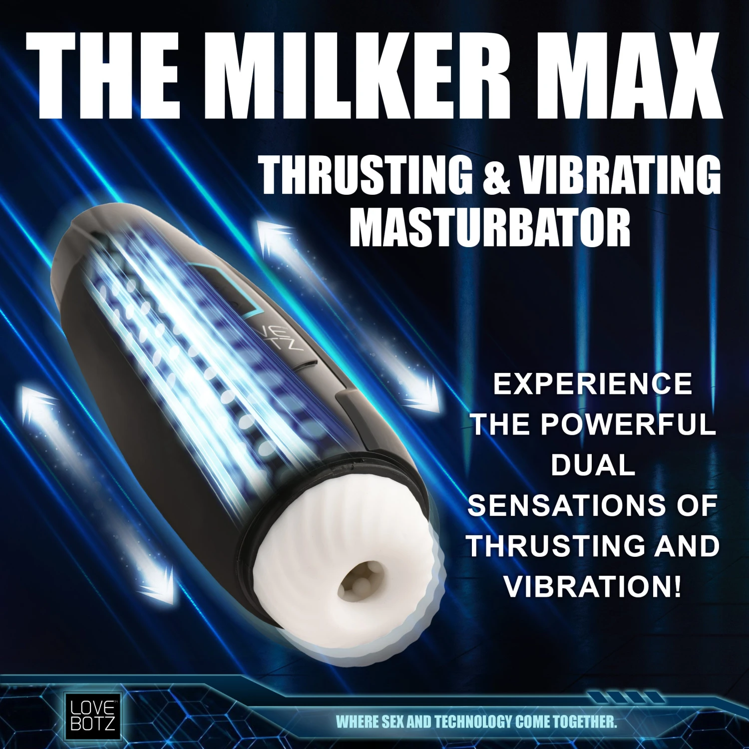 LoveBotz The Milker Max Thrusting And Vibrating Masturbator 2 LoveBotz The Milker Max Thrusting And Vibrating Masturbator - Image 2