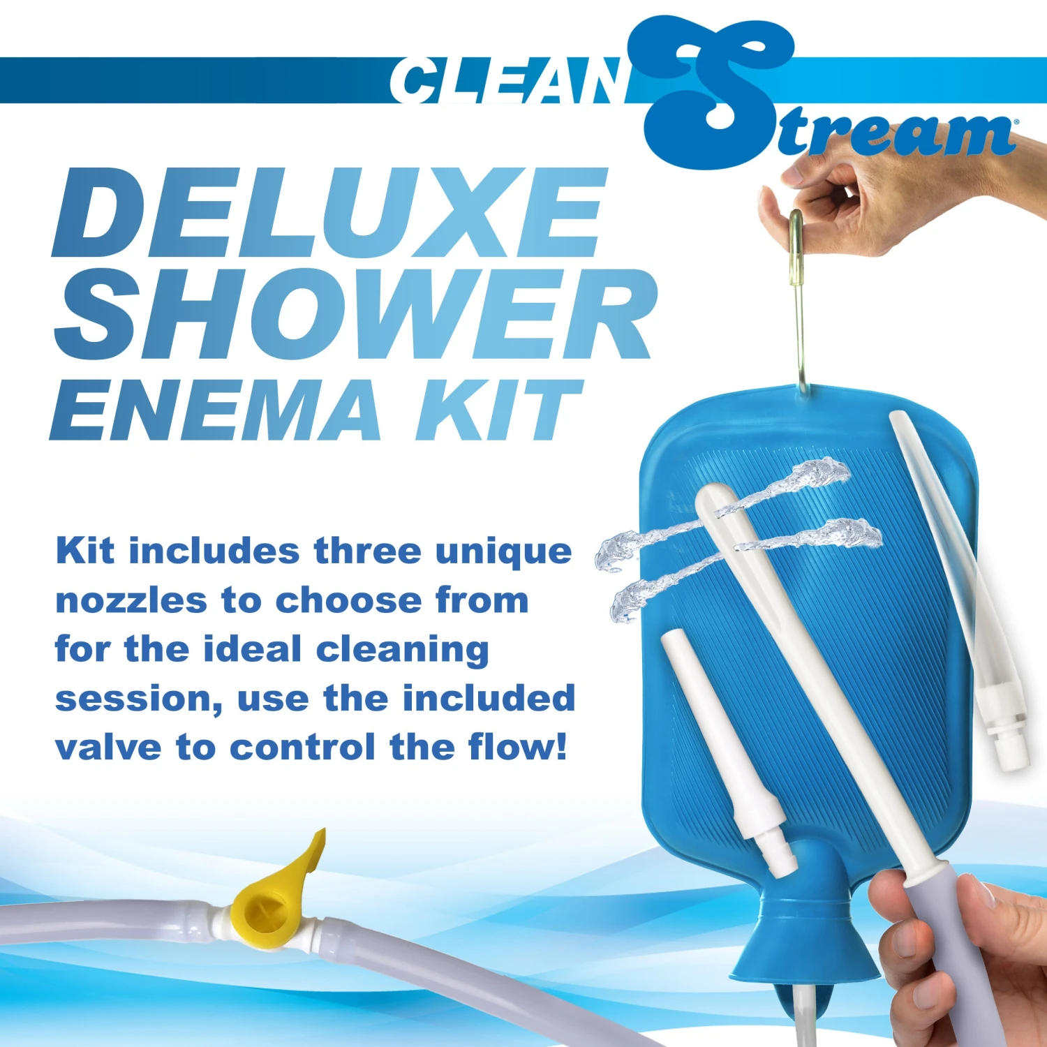 Deluxe Shower Enema Kit With 5 Tips 2 Deluxe Shower Enema Kit With 5 Tips - Image 2