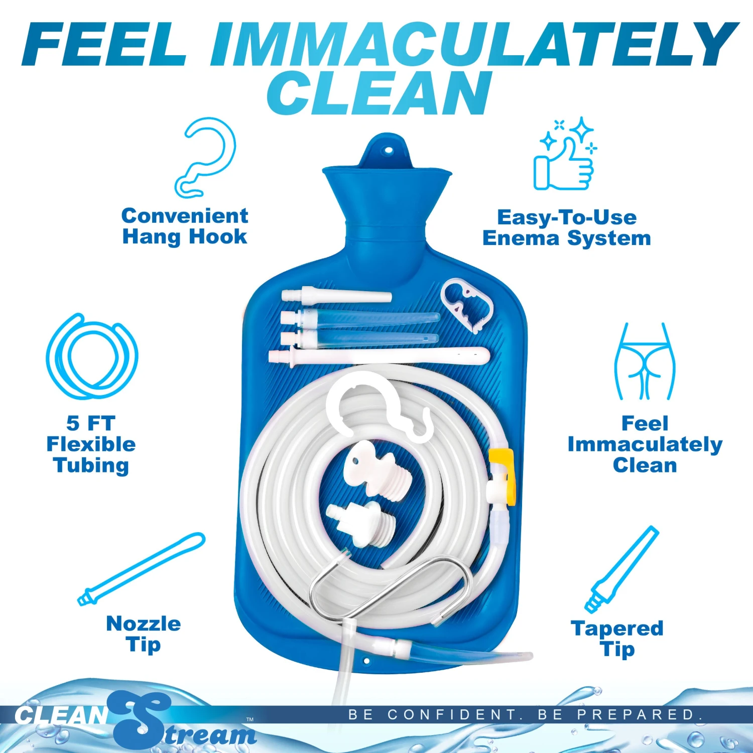 Deluxe Shower Enema Kit With 5 Tips 5 Deluxe Shower Enema Kit With 5 Tips - Image 5