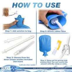 Deluxe Shower Enema Kit With 5 Tips 16 Deluxe Shower Enema Kit With 5 Tips -Boyz Shop AH319 05