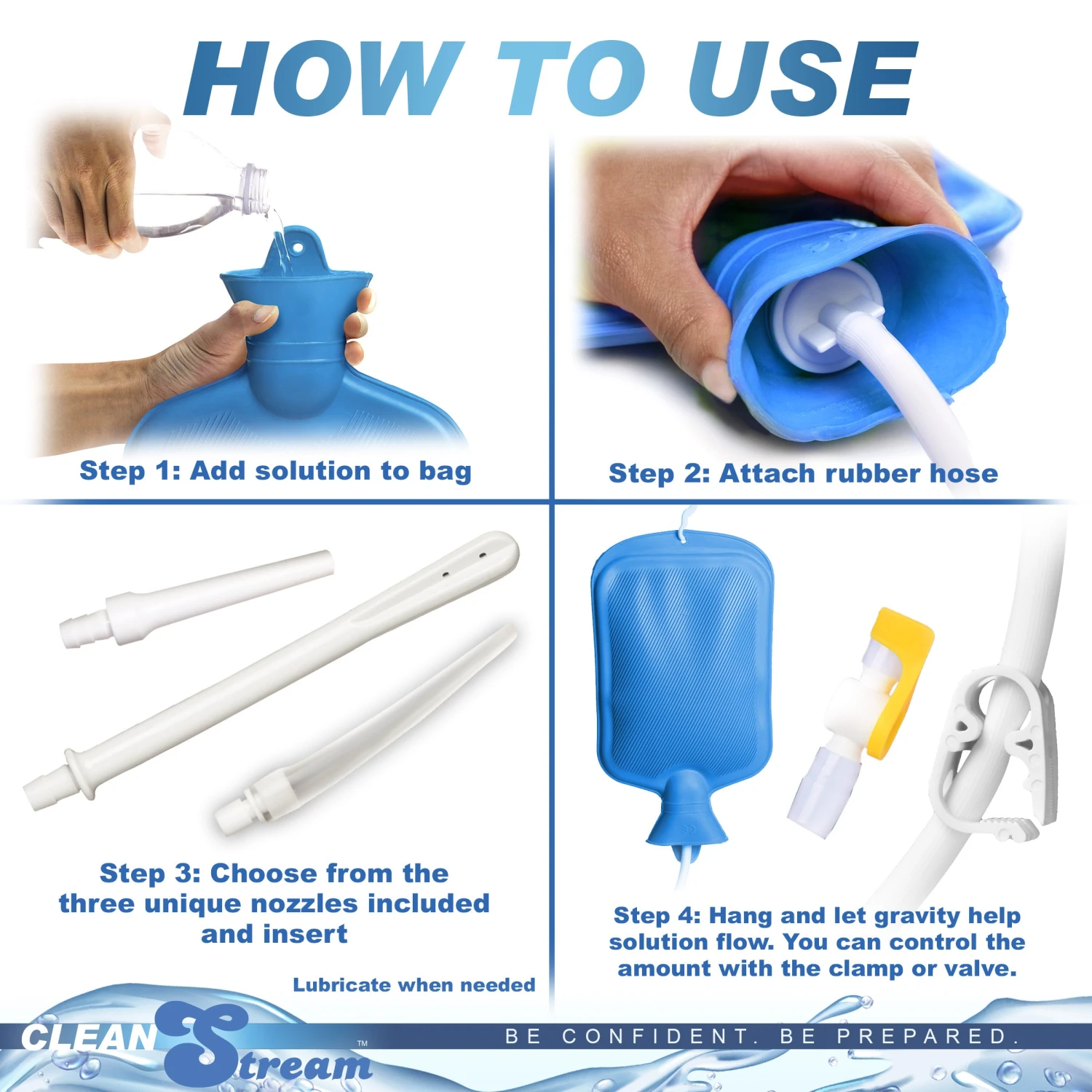 Deluxe Shower Enema Kit With 5 Tips 6 Deluxe Shower Enema Kit With 5 Tips - Image 6