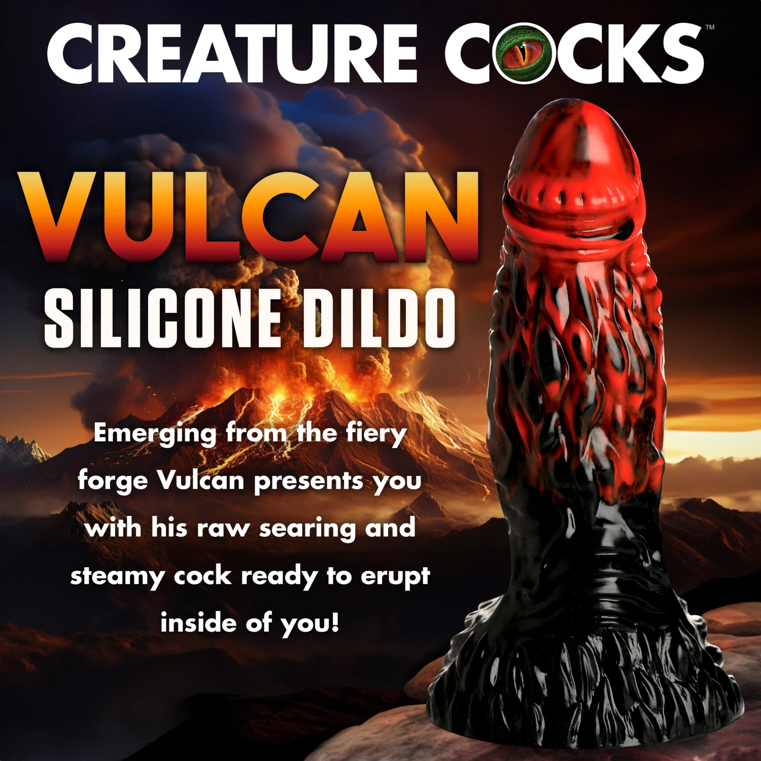 Vulcan Silicone Dildo 2 Vulcan Silicone Dildo - Image 2