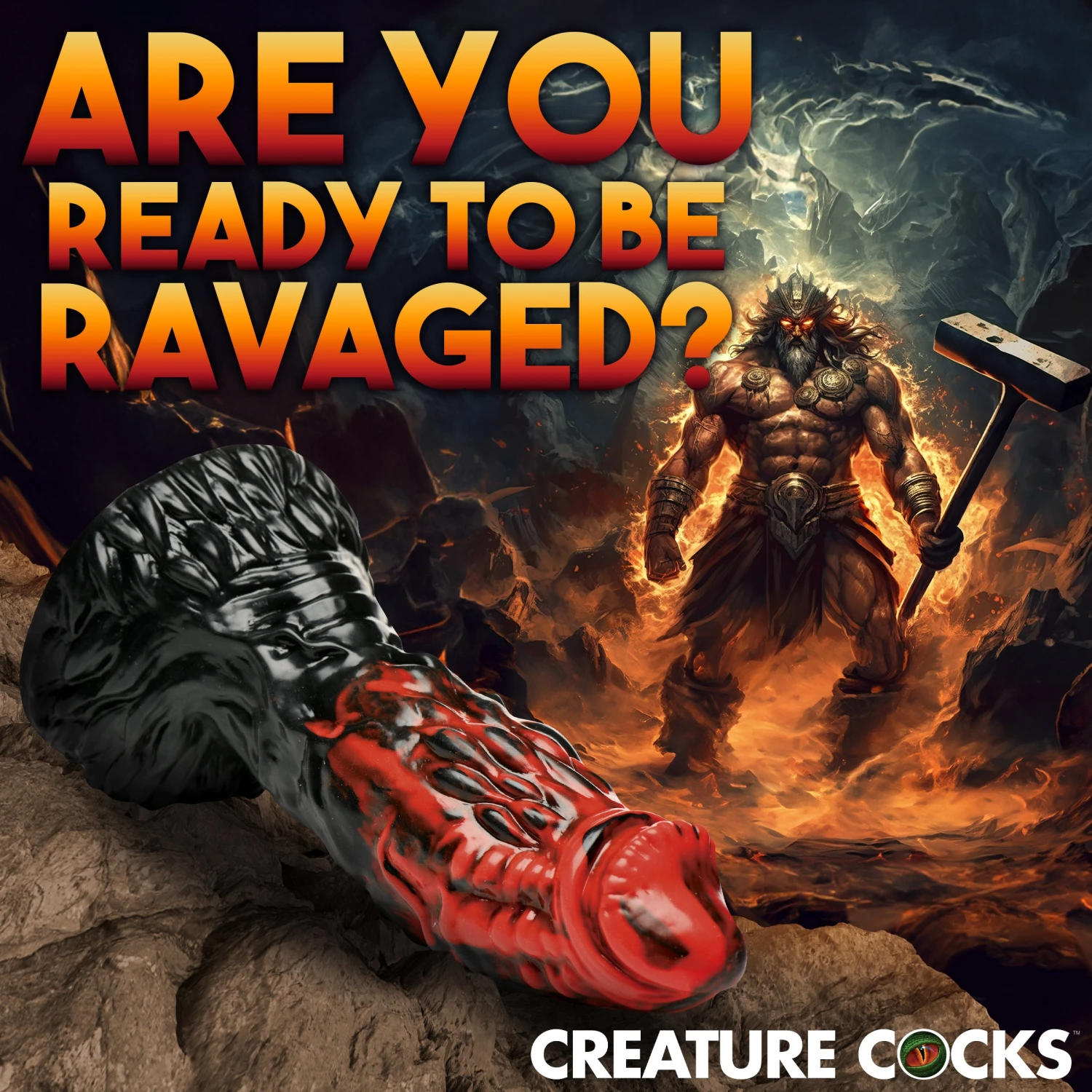 Vulcan Silicone Dildo 3 Vulcan Silicone Dildo - Image 3