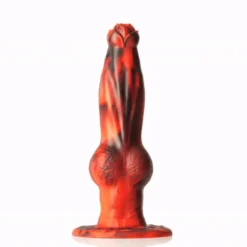 Hell Wolf Thrusting And Vibrating Silicone Dildo
