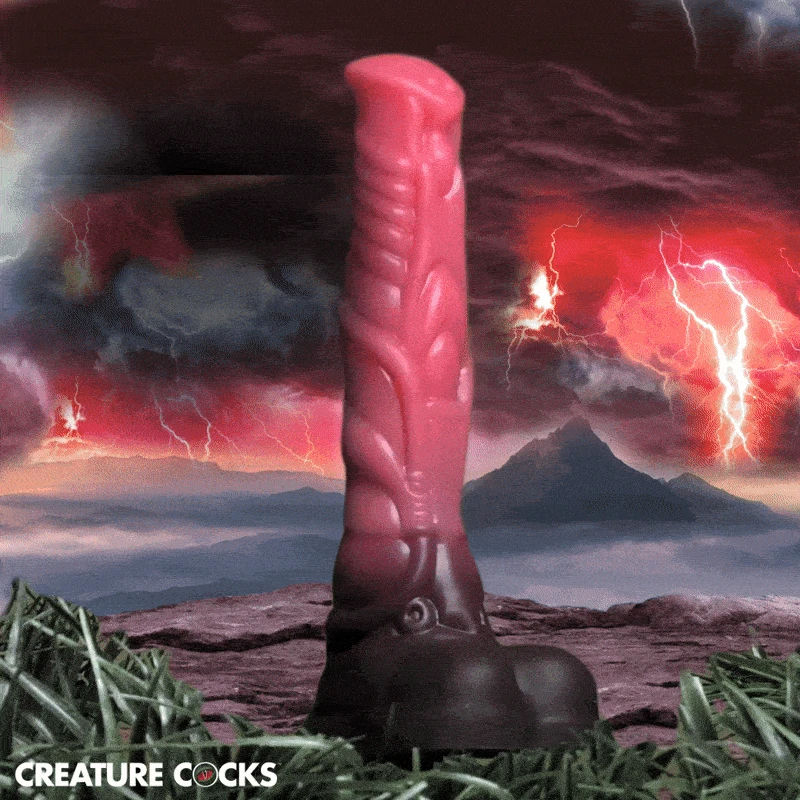 Deluxe Centaur Thrusting & Vibrating Silicone Dildo 2 Deluxe Centaur Thrusting & Vibrating Silicone Dildo - Image 2