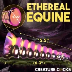 Twilight Rainbow Glass Dildo -Boyz Shop AH331 03