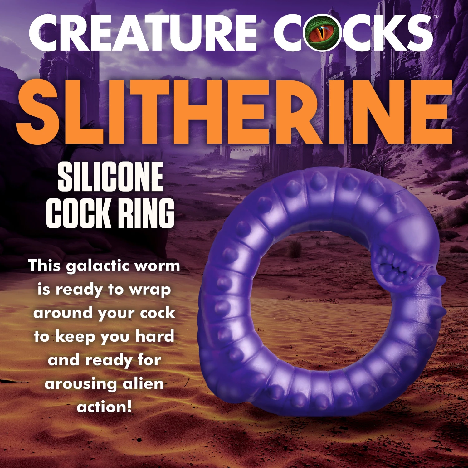 Slitherine Silicone Cock Ring 2 Slitherine Silicone Cock Ring - Image 2