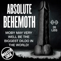 Black Moby Huge 2 Foot Tall Super Dildo 17 Black Moby Huge 2 Foot Tall Super Dildo -Boyz Shop AH345 Black 05