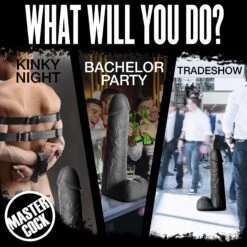 Black Moby Huge 2 Foot Tall Super Dildo 18 Black Moby Huge 2 Foot Tall Super Dildo -Boyz Shop AH345 Black 06M