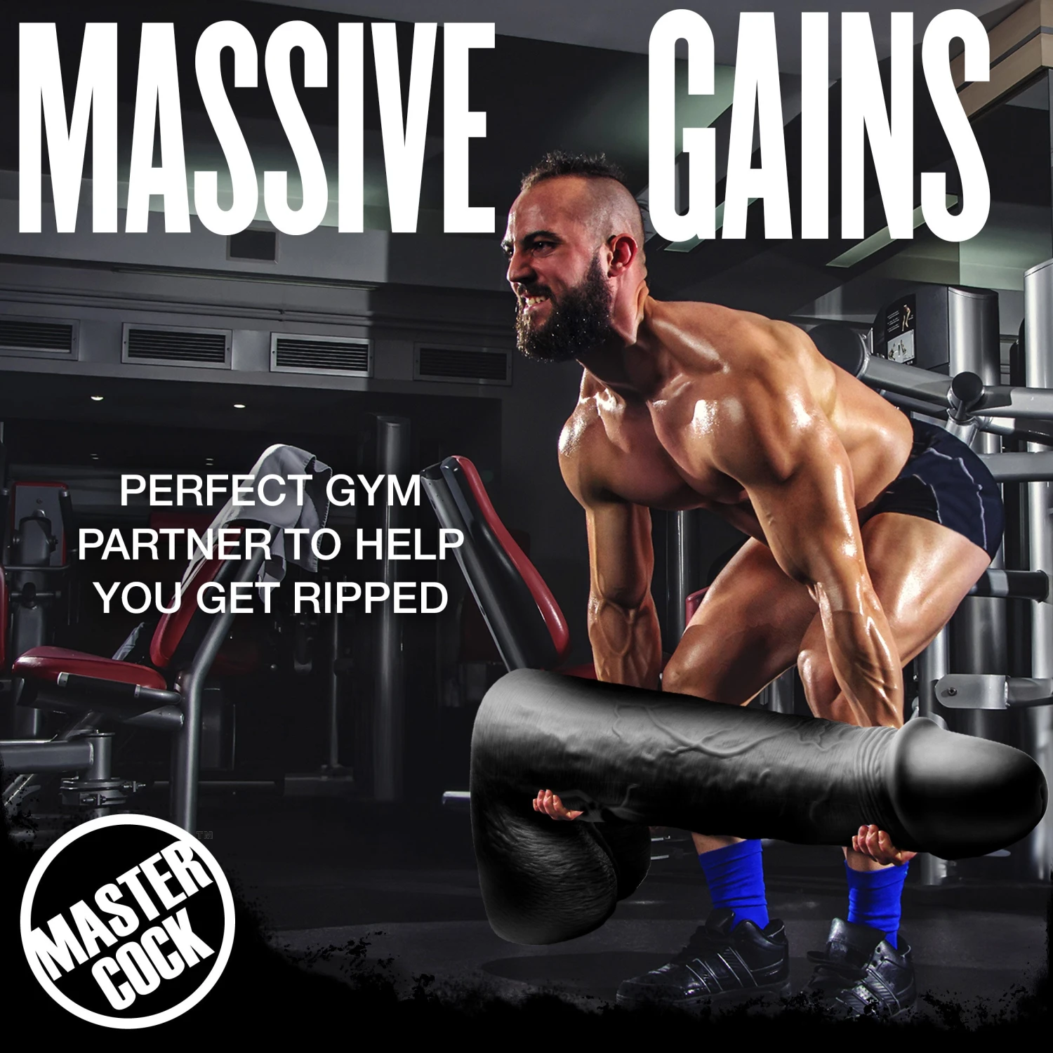 Black Moby Huge 2 Foot Tall Super Dildo 9 Black Moby Huge 2 Foot Tall Super Dildo - Image 9