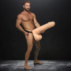 Light Moby Huge 2 Foot Tall Super Dildo -Boyz Shop AH345 Light 13M