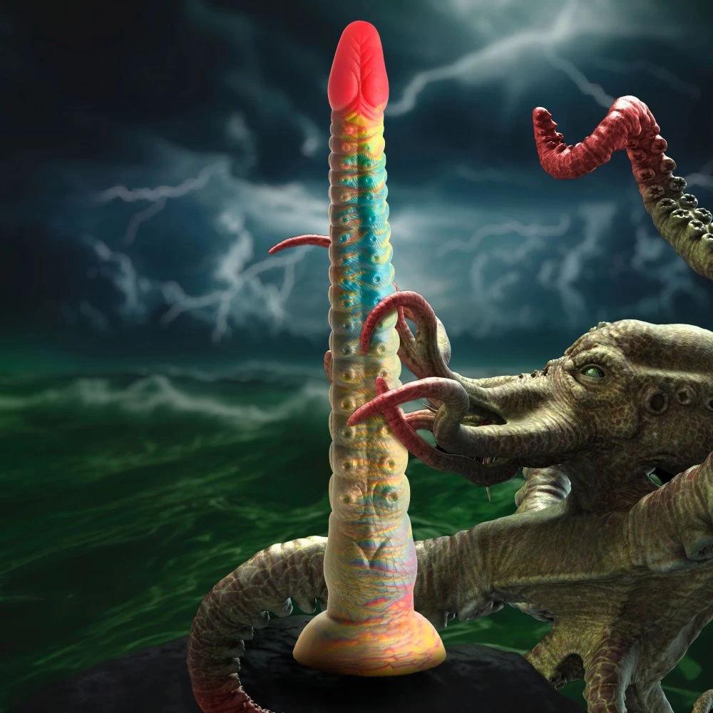 Tenta-Dick Tentacle Silicone Dildo 1 Tenta-Dick Tentacle Silicone Dildo