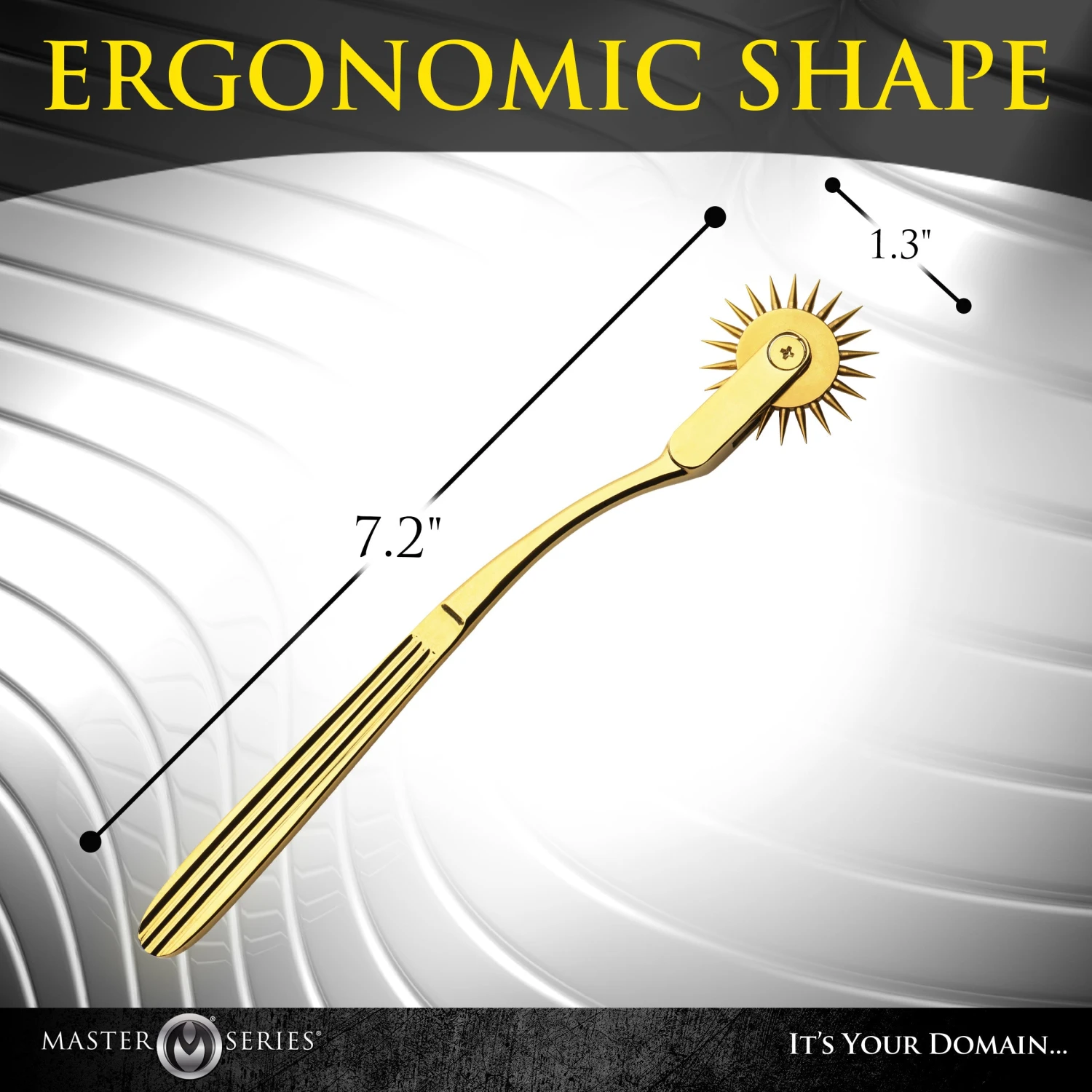 Master Series Gold Sensation Wartenberg Wheel 4 Master Series Gold Sensation Wartenberg Wheel - Image 4