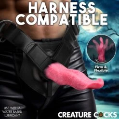 Wolf's Lick Silicone Dildo -Boyz Shop AH355 07