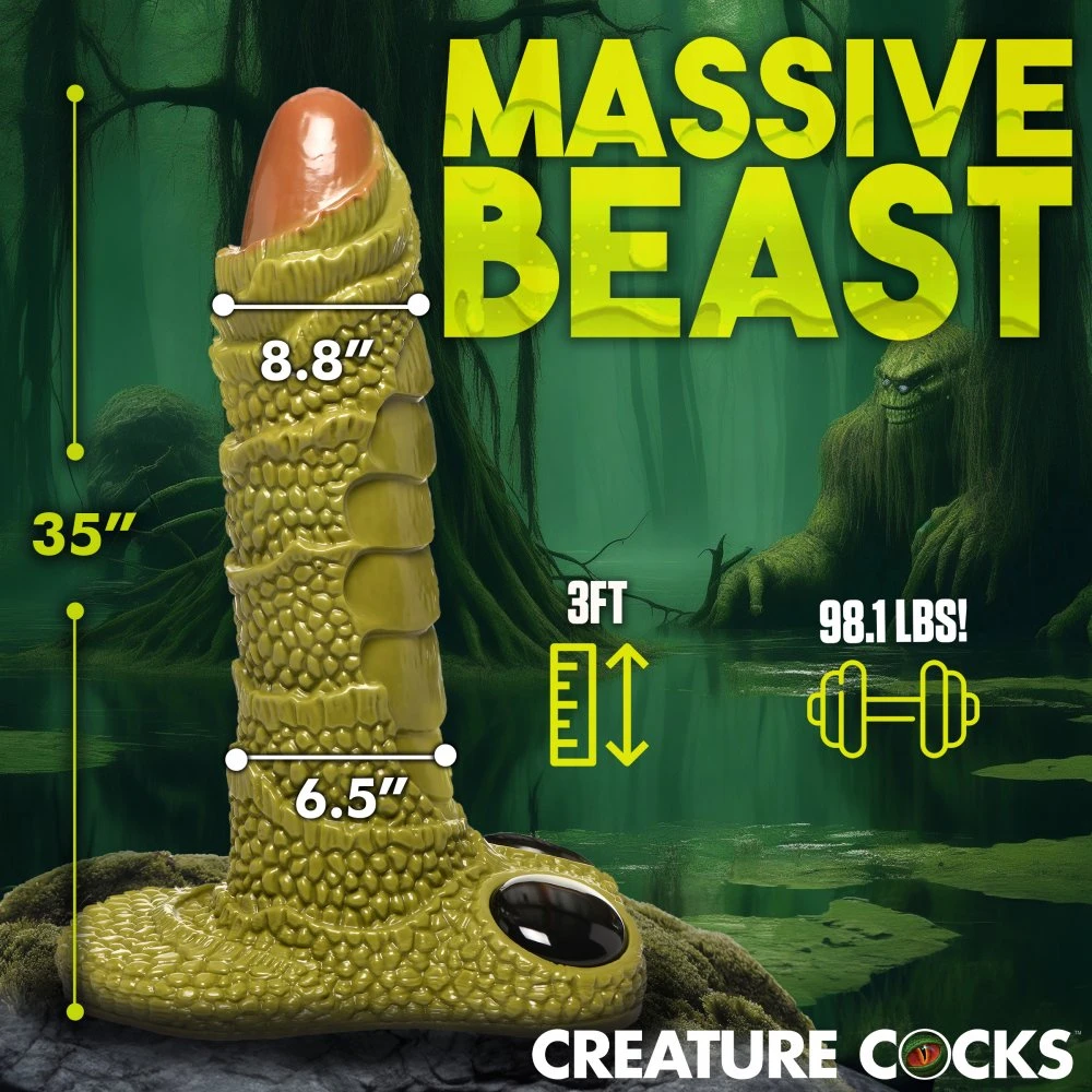 Scaly Swamp Monster 3 Foot Giant Dildo 3 Scaly Swamp Monster 3 Foot Giant Dildo - Image 3