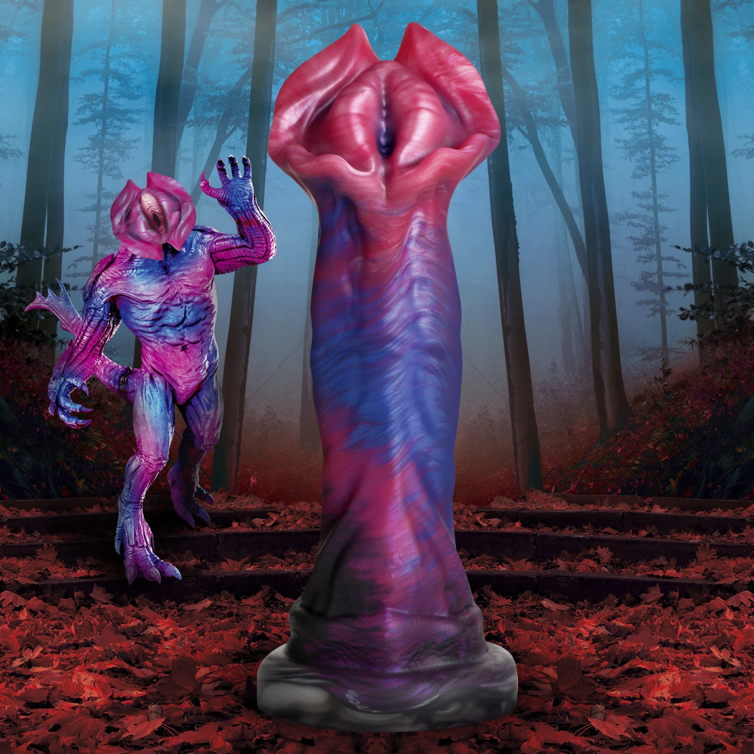 Demogorgon Silicone Dildo 1 Demogorgon Silicone Dildo
