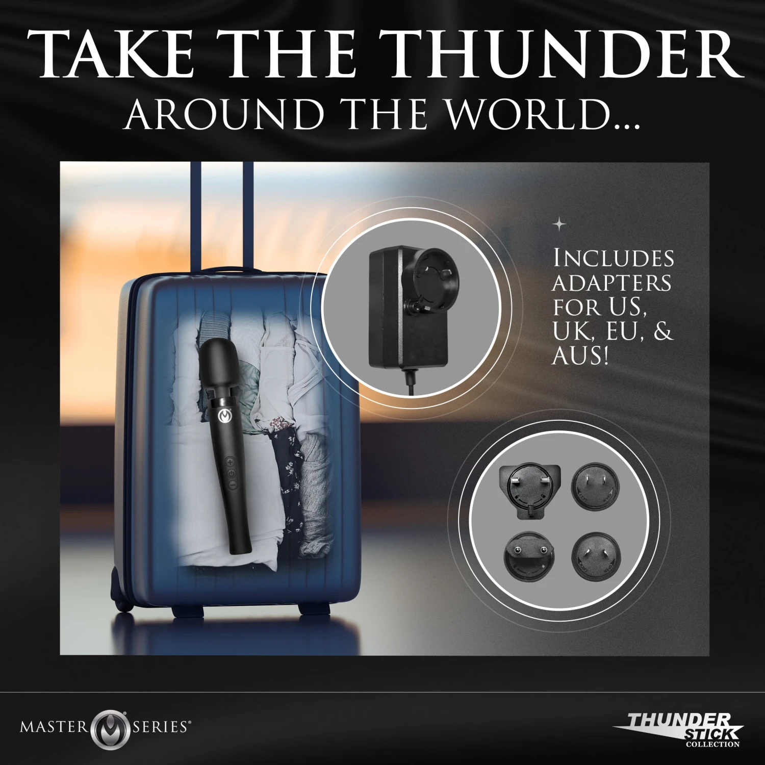 Master Series Thunderstick Pro Silicone Wand Massager 6 Master Series Thunderstick Pro Silicone Wand Massager - Image 6