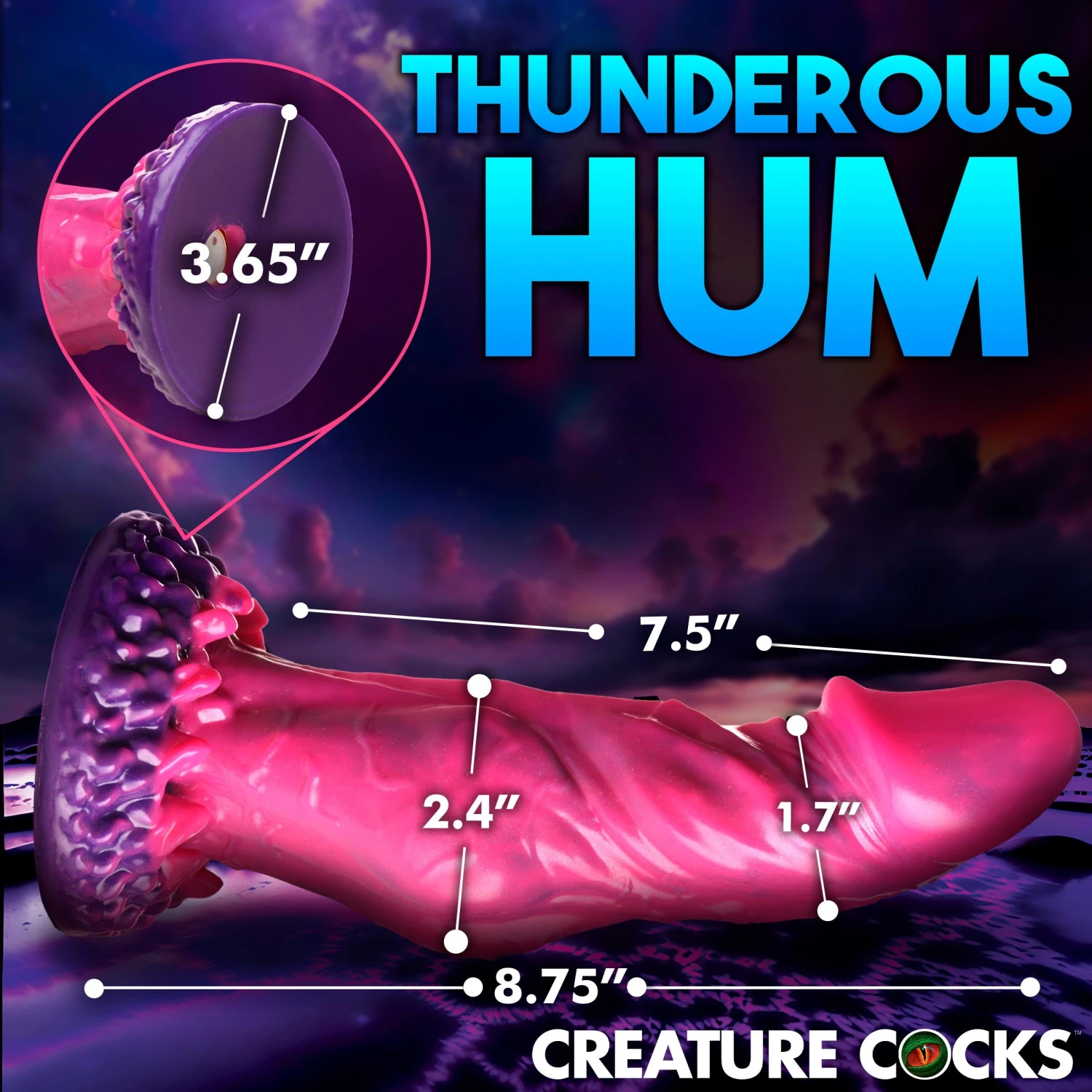 Xenox Vibrating Silicone Dildo With Remote 4 Xenox Vibrating Silicone Dildo With Remote - Image 4