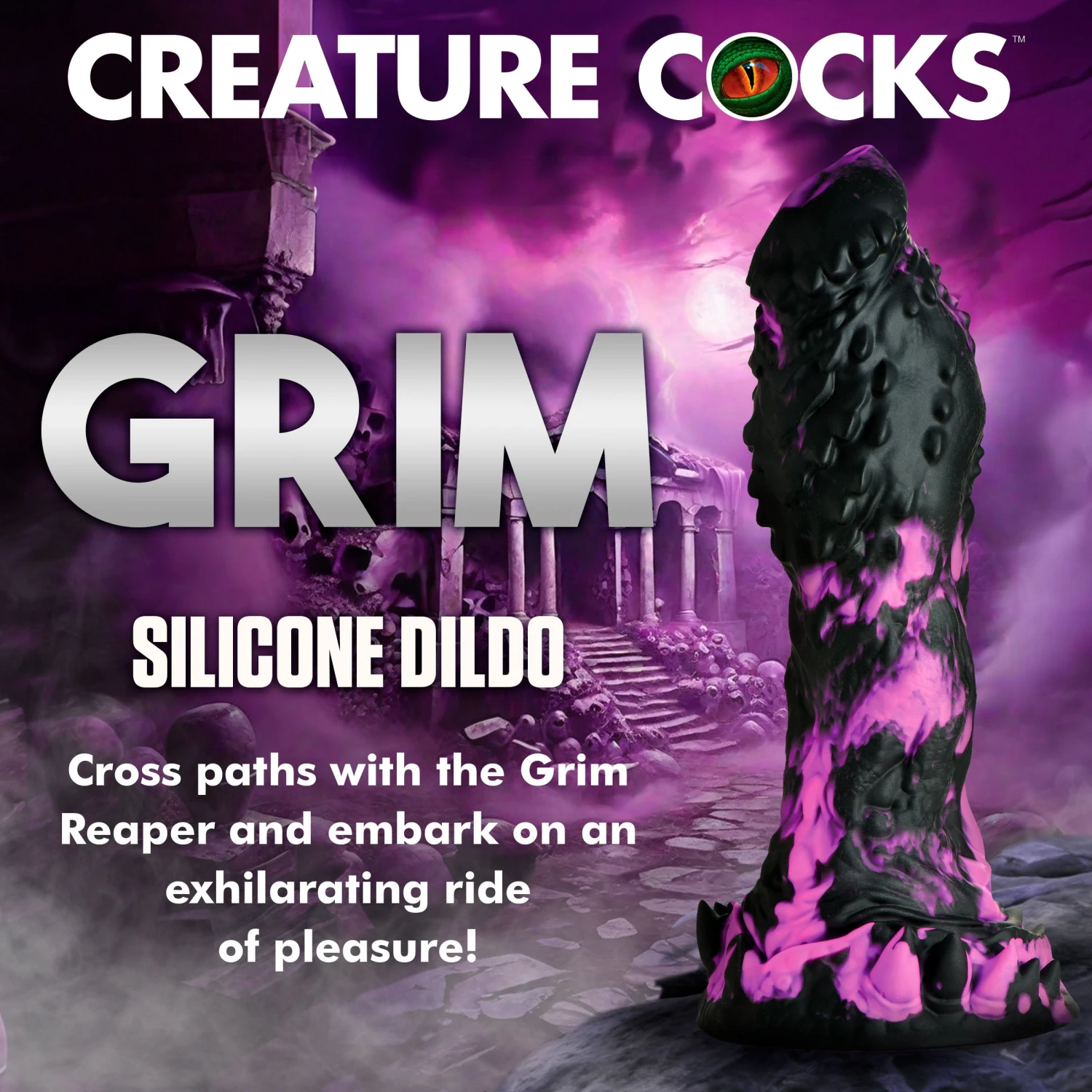 Grim Silicone Dildo 2 Grim Silicone Dildo - Image 2