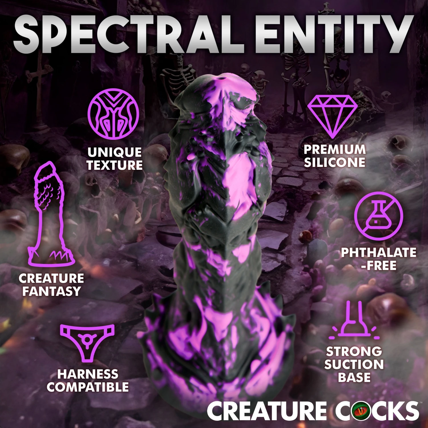 Grim Silicone Dildo 5 Grim Silicone Dildo - Image 5